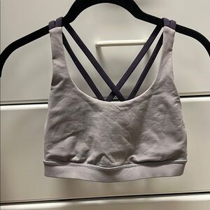 Purple Lululemon energy bra